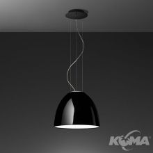 Nur_mini_gloss lampa wisząca 21W E27 czarny